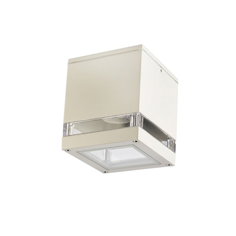 Buy Exterior Wall Lights Australia Fiorentino Lighting - PUTIK 1 Light Wall Light White