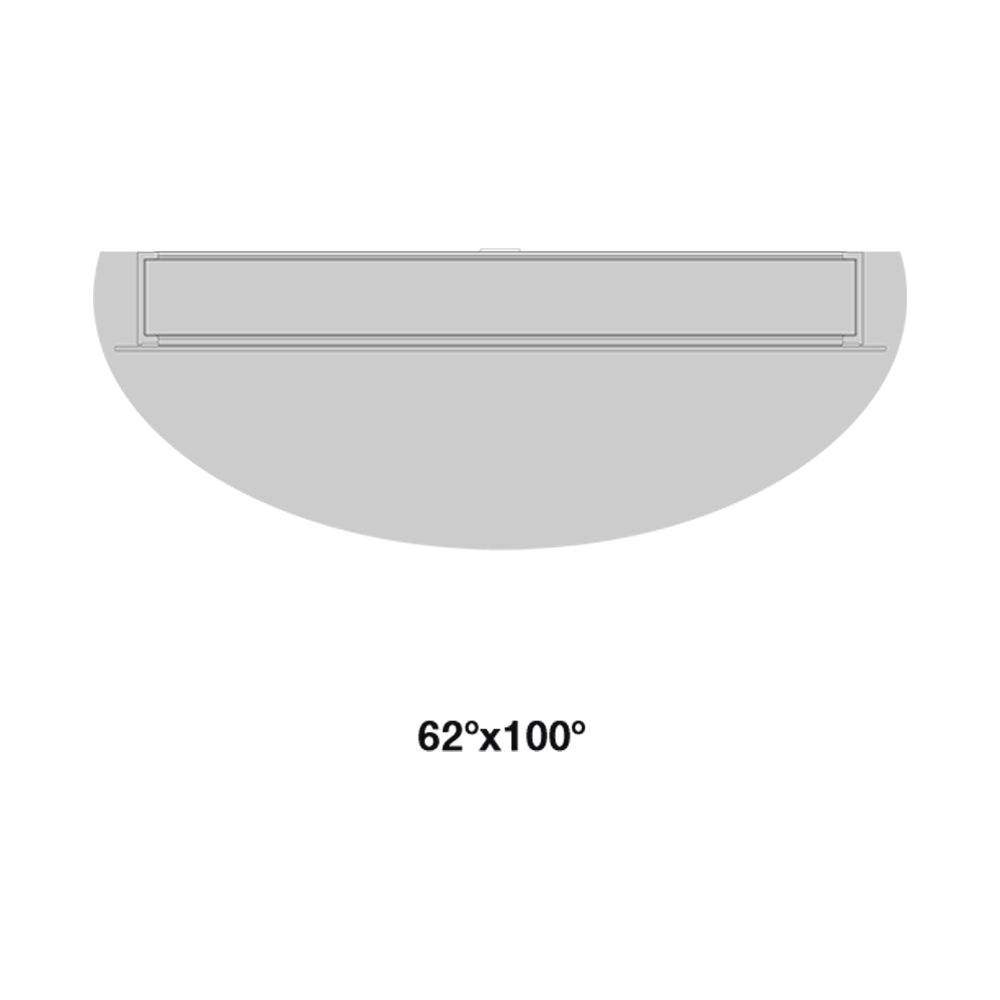 Buy Up / Down Wall Lights Australia Berica Out 2.1 Flat Up & Down Wall Light 30W CRI90 On / Off Aluminium 2200K - BU2110