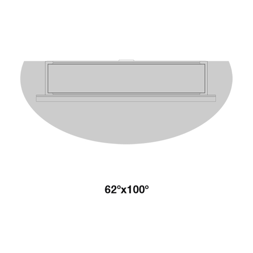 Berica Out 1.0 Convex Up & Down Wall Light 15W Aluminium 2700K - BU1010