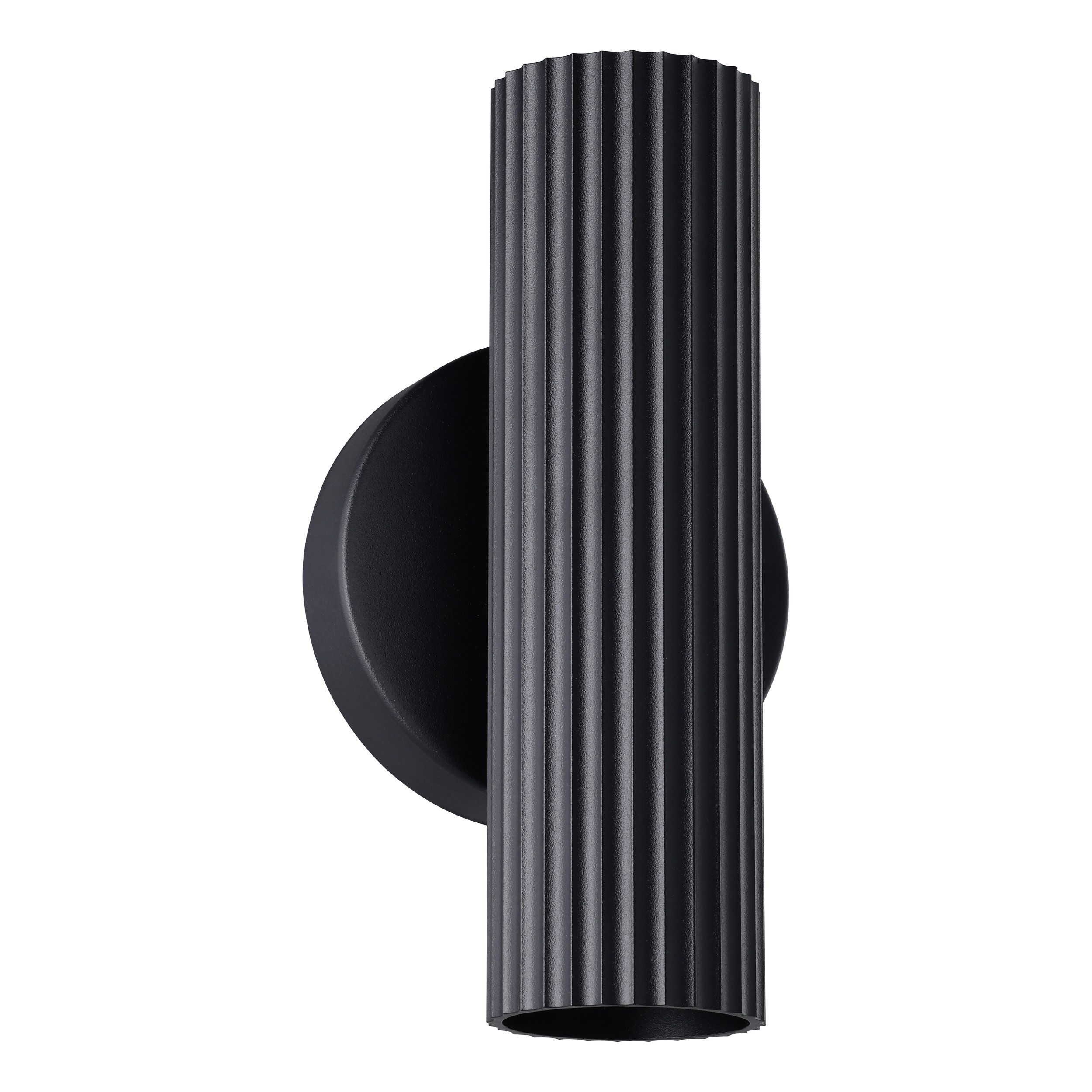 Portillo LED Up / Down Wall Light 5W Tri Colour Black - 207177