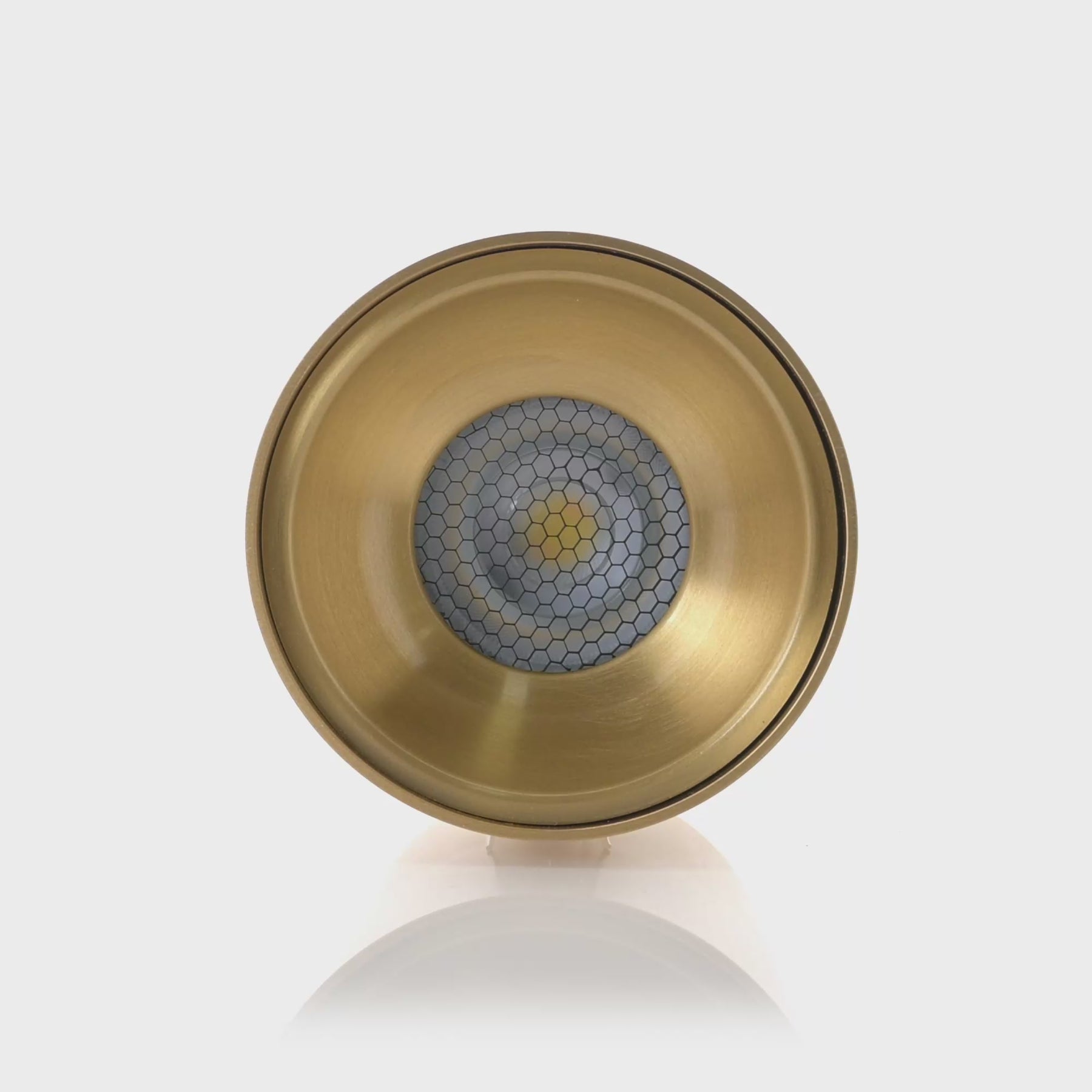 Nella LED Surface Mounted Downlight 12V 12W 5CCT Brass - HV5842S-BR-12V