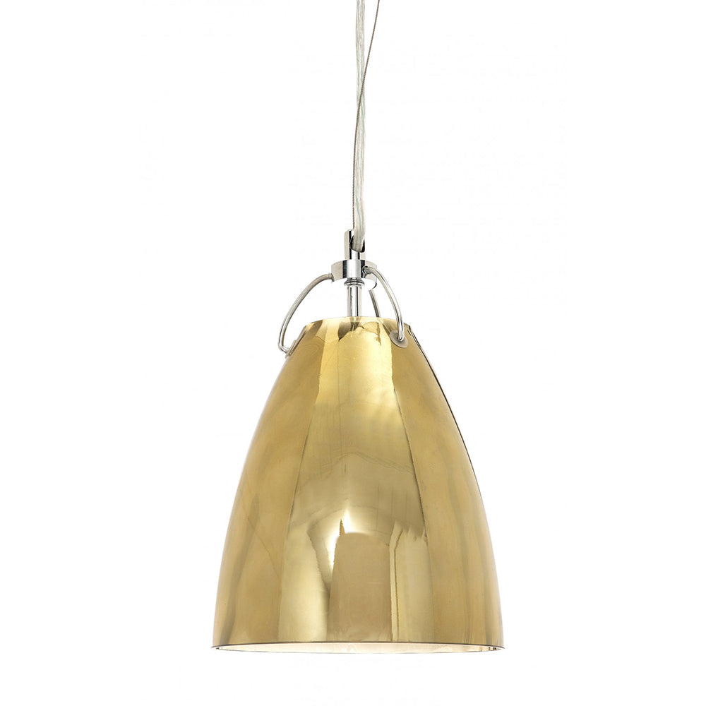 Buy Pendant Lights Australia Fiorentino Lighting - KATIA 1 Light Pendant 180mm Gold