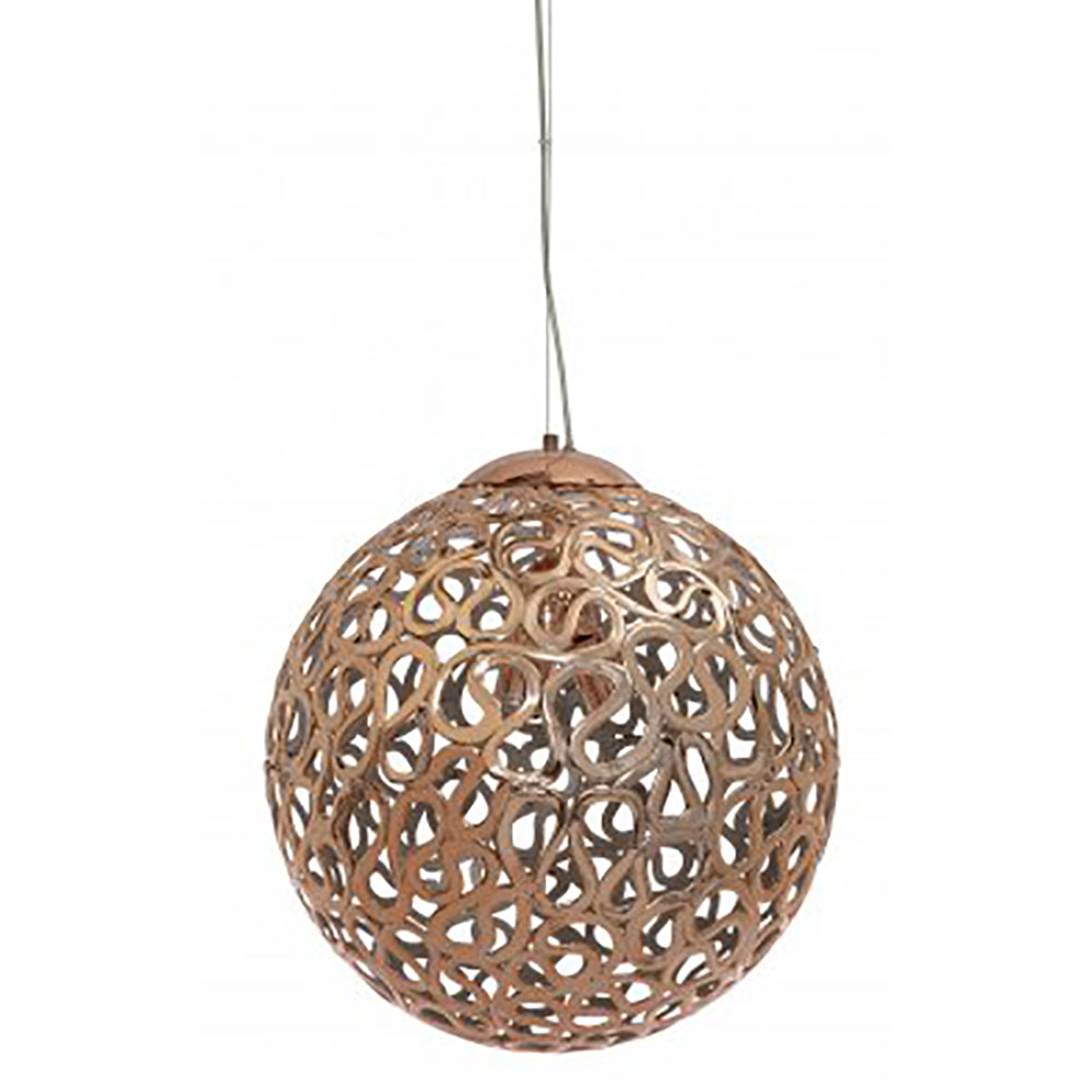 Buy Pendant Lights Australia Fiorentino Lighting - OREGON 1 Light Pendant 400mm Copper