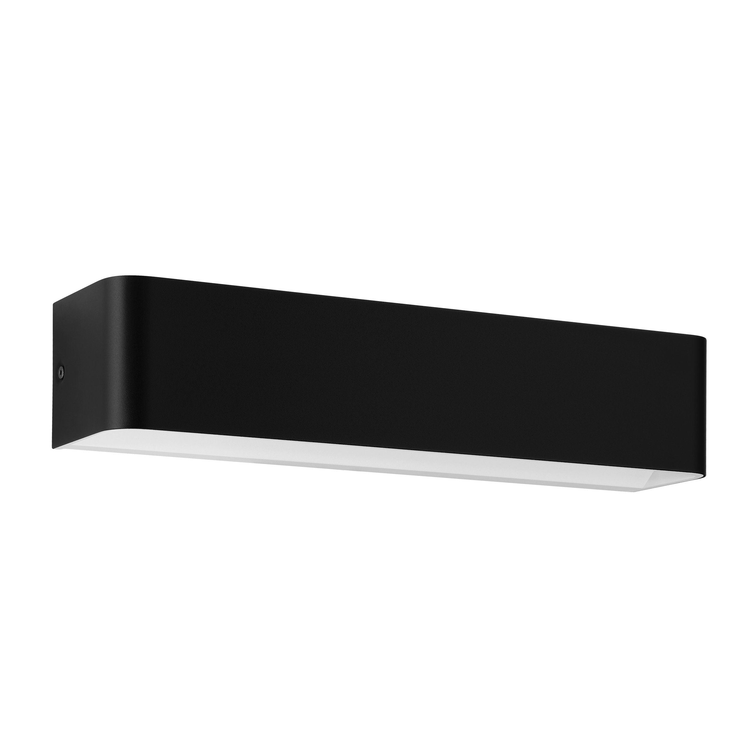 Sania 4 LED Wall Light 12W Tri Colour Black - 206666
