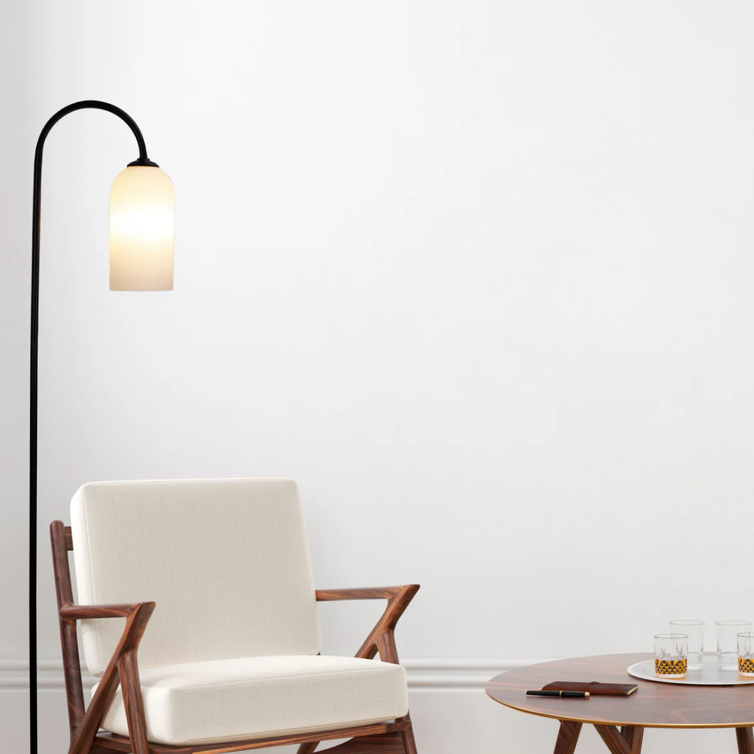 Arlington Floor Lamp Matt Black - SL93313BK