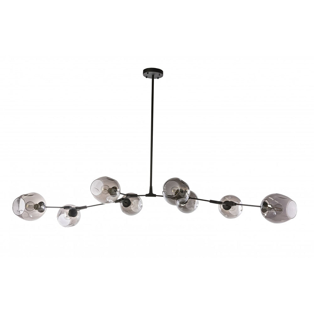 Fiorentino Lighting - TECH 8 Light Pendant Black