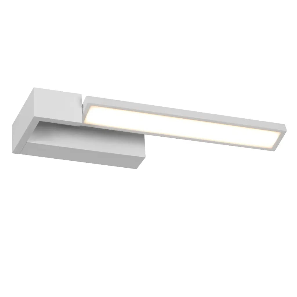 Attix LED Vanity Light 10W 3000K White - ATTIX WB-WH