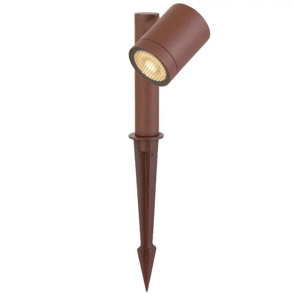 Clovis LED Spike Light 24V 5W 2700K Corten - CLOVIS SP-RST24