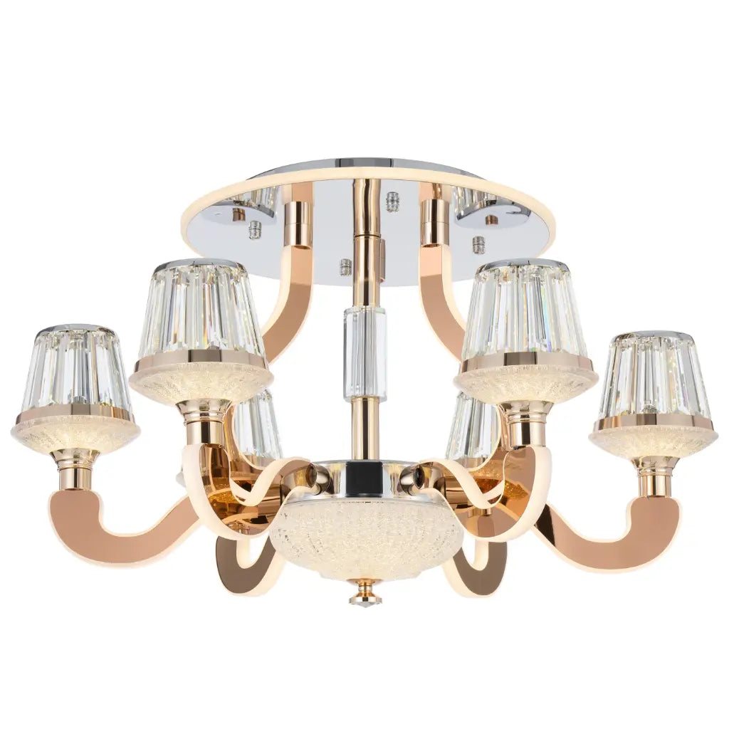 Cognac LED Ceiling Light Tri Colour Chrome - COGNAC CTC6-CH