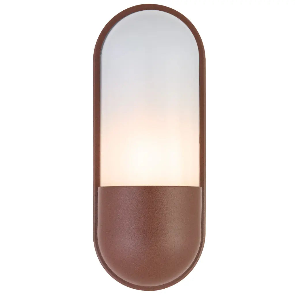 Hull Exterior Wall Light Corten - HULL EX-RSTFR