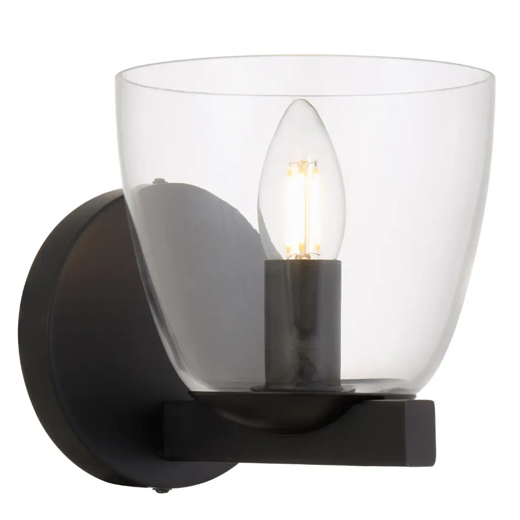 Radam Single Wall Light Black - RADAM WB1-BK