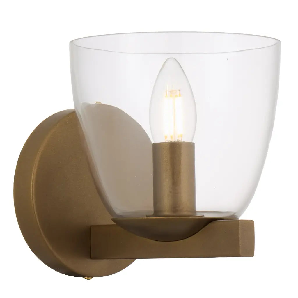 Radam Single Wall Light Vintage Brass - RADAM WB1-VB