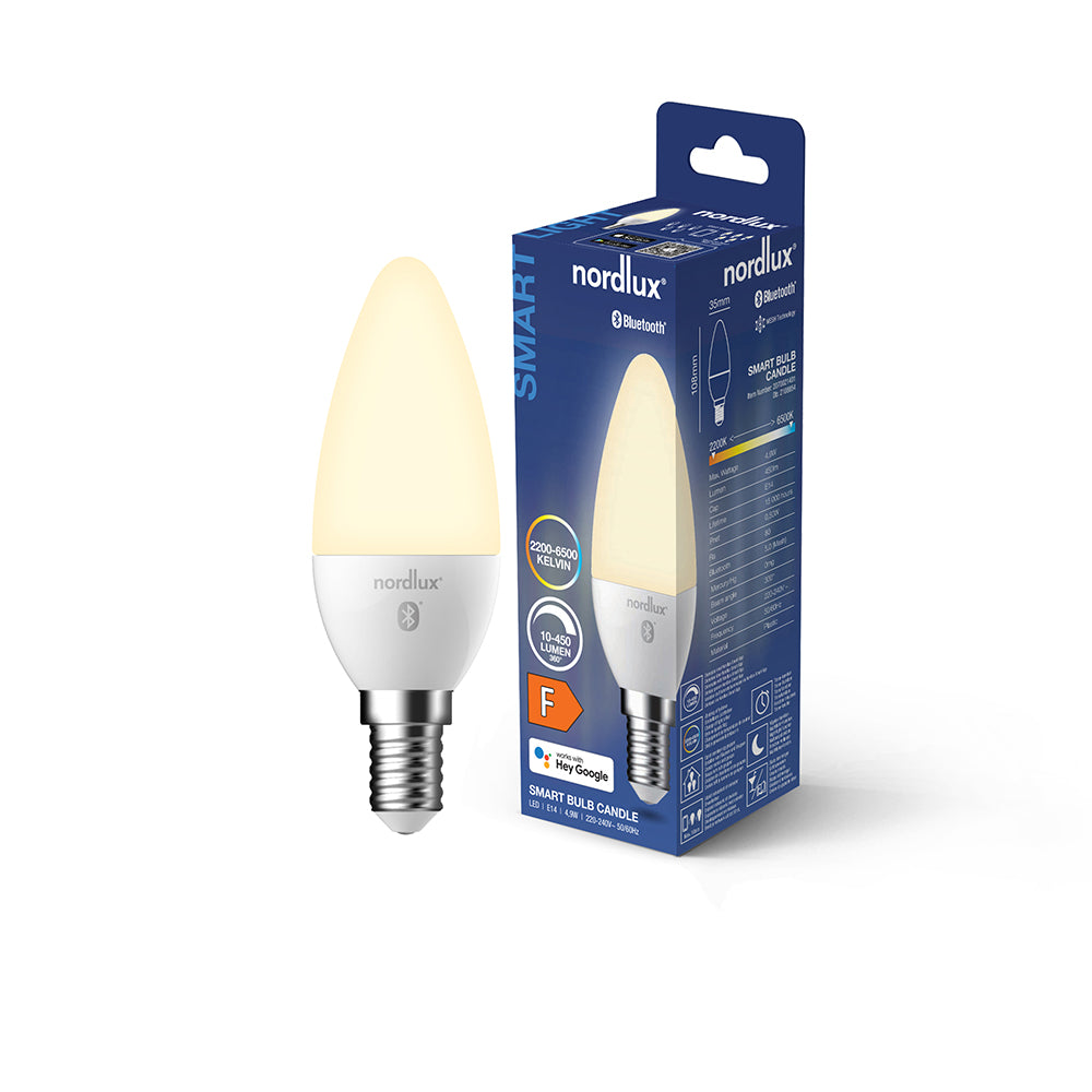 C35 Smart LED Globe SES 240V 4.9W White Plastic 2CCT - 2070021401