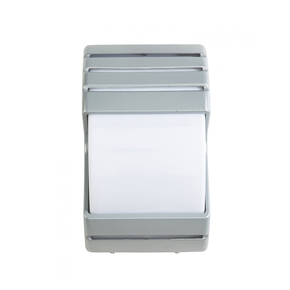 Buy Exterior Wall Lights Australia Fiorentino Lighting - KRESTA 1 Light Wall Light Silver