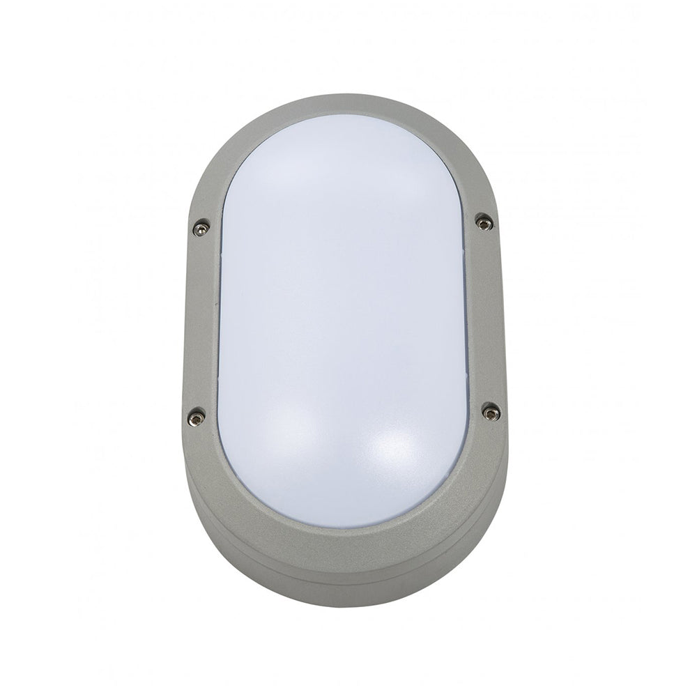 Buy Exterior Wall Lights Australia Fiorentino Lighting - HATT 5W LED Wall Light Silver