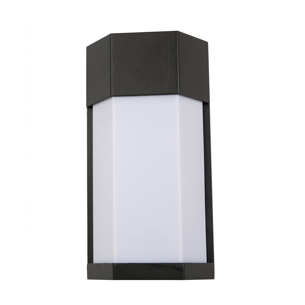 Buy Exterior Wall Lights Australia Fiorentino Lighting - POLYTA 1 Light Wall Light Black