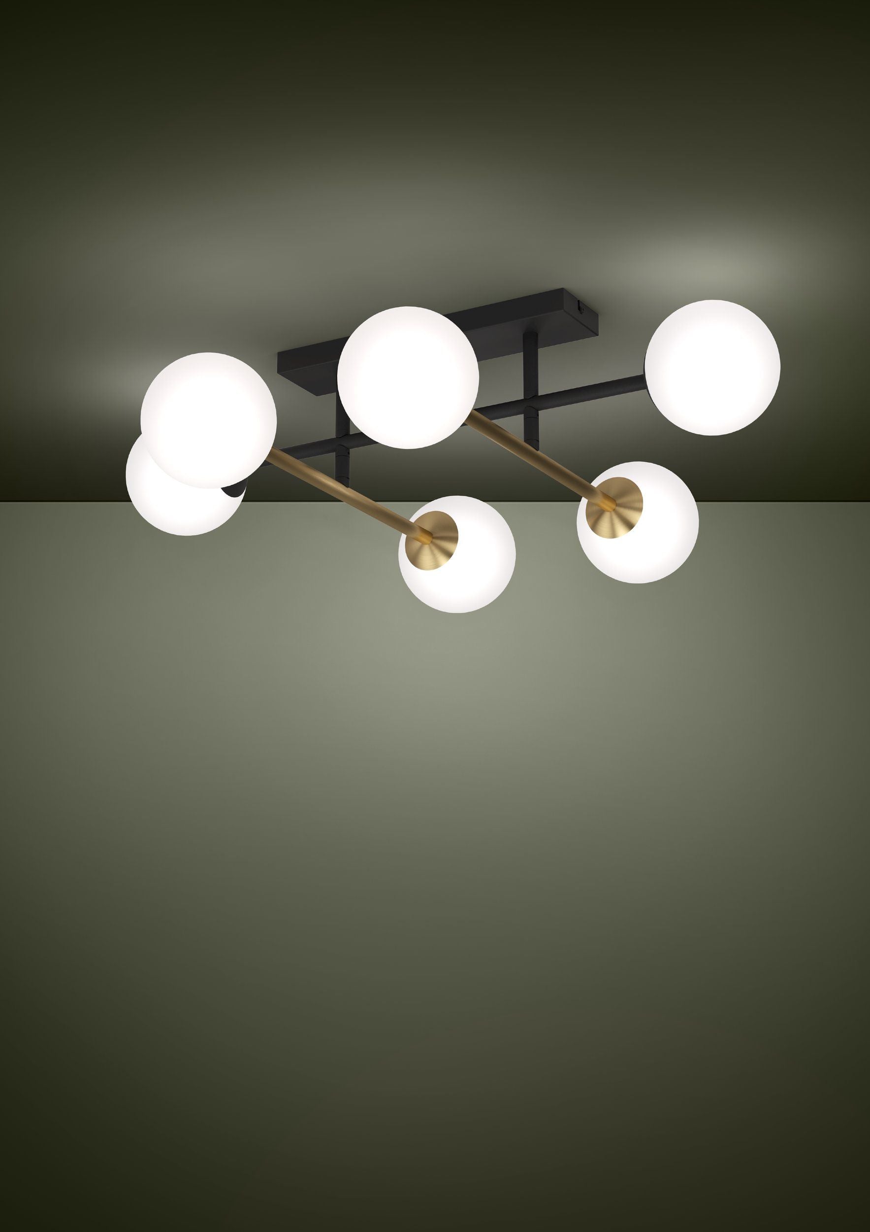 Paz Steel Ceiling Light - 390176