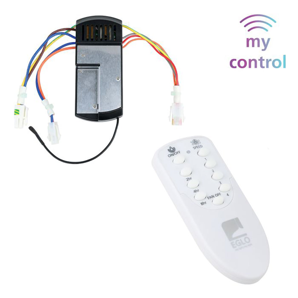 My Control Smart Wifi Remote Kit Bondi Ceiling Fan Black Plastic - 205487