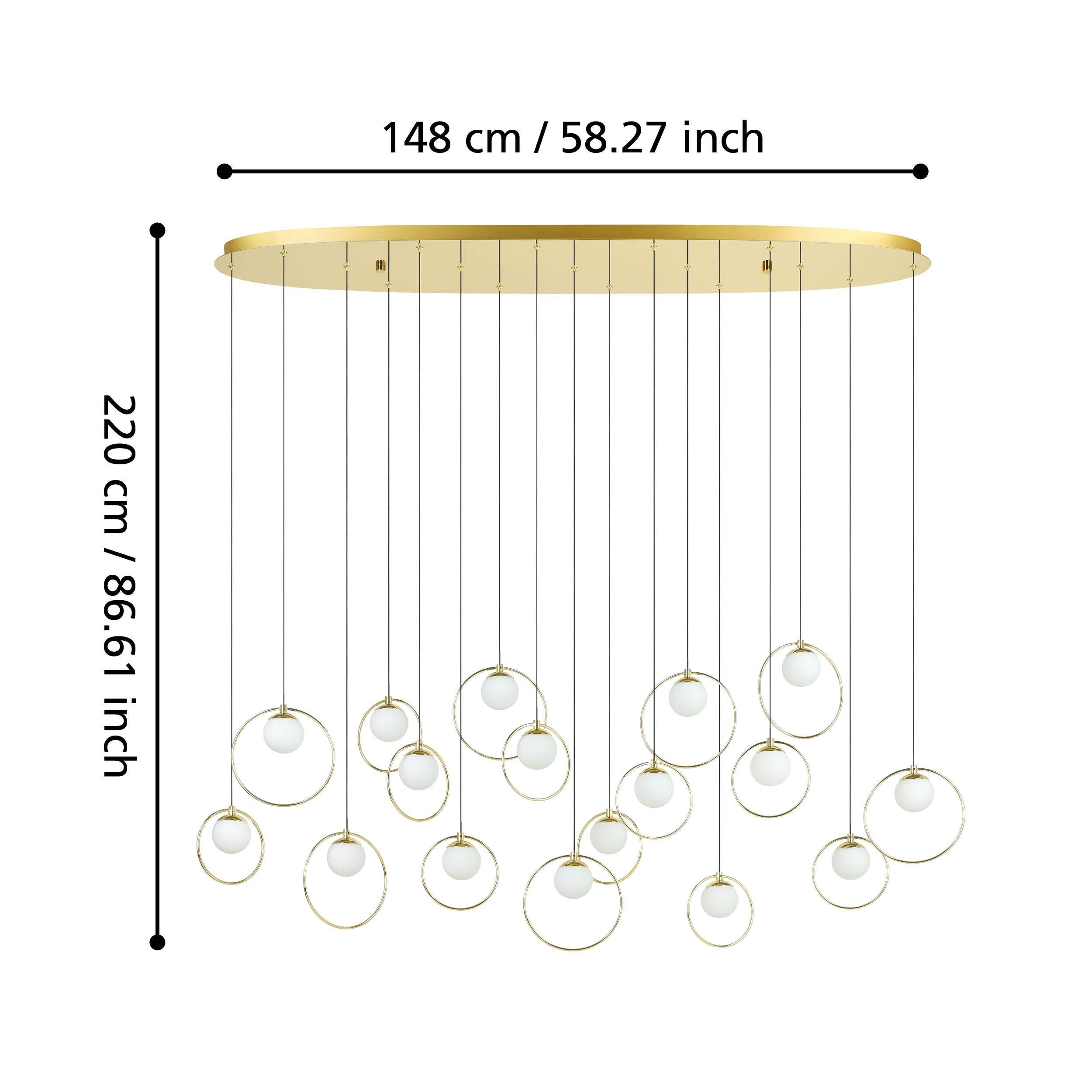 Portocolom 1480mm Pendant Light - 390348