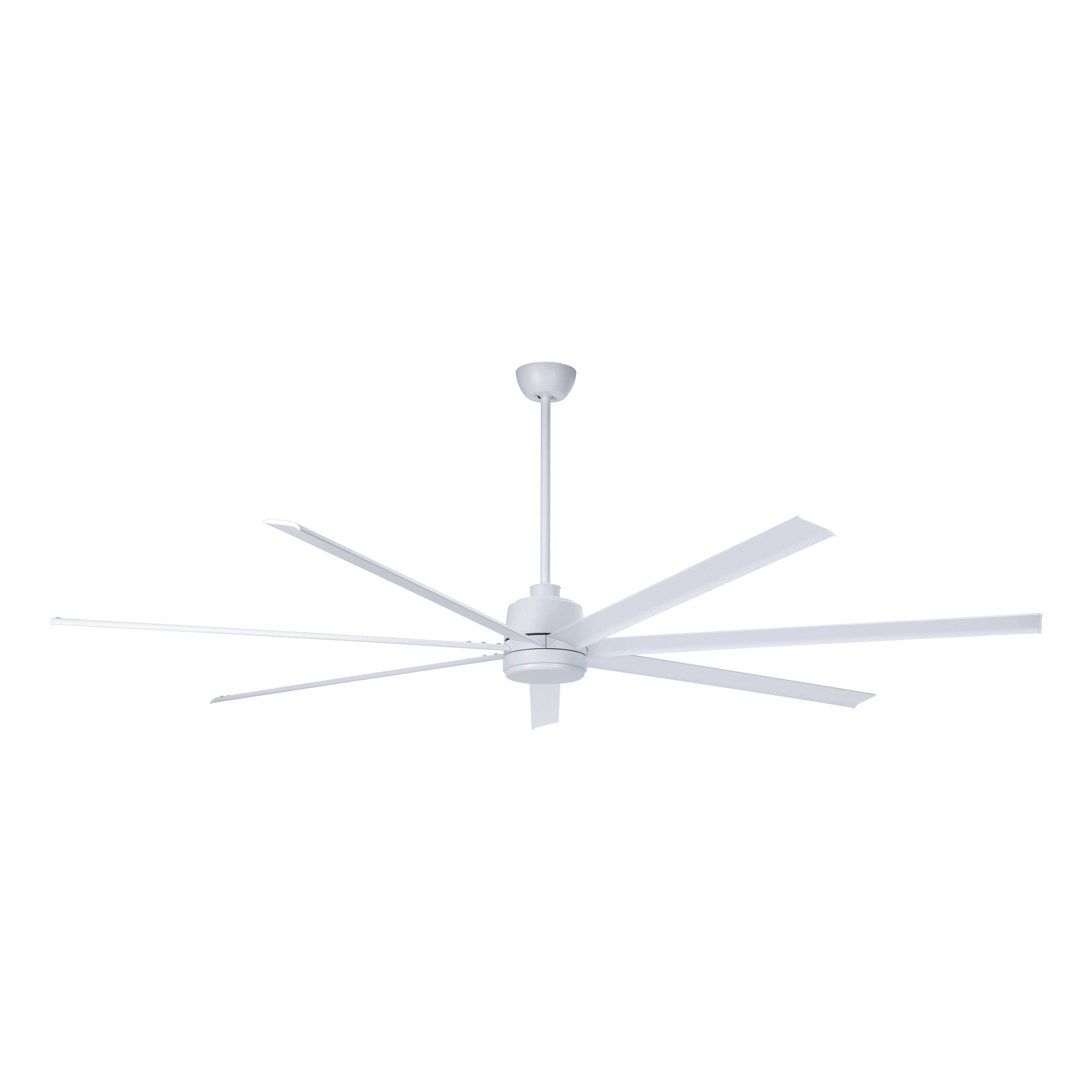 Tourbillion DC Ceiling Fan 100" Aluminium Matte White Blade - 20618601