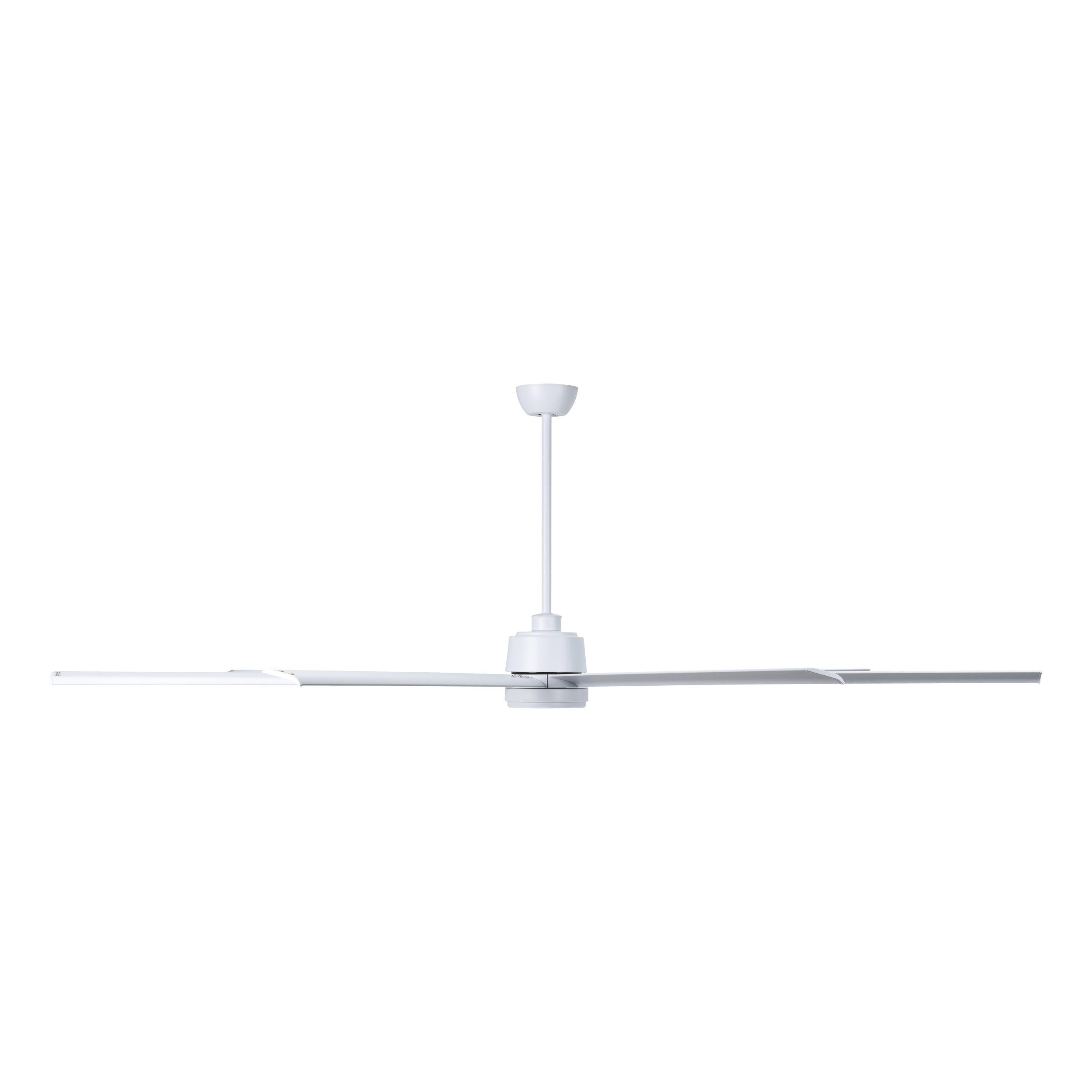 Tourbillion DC Ceiling Fan 100" Aluminium Matte White Blade - 20618601