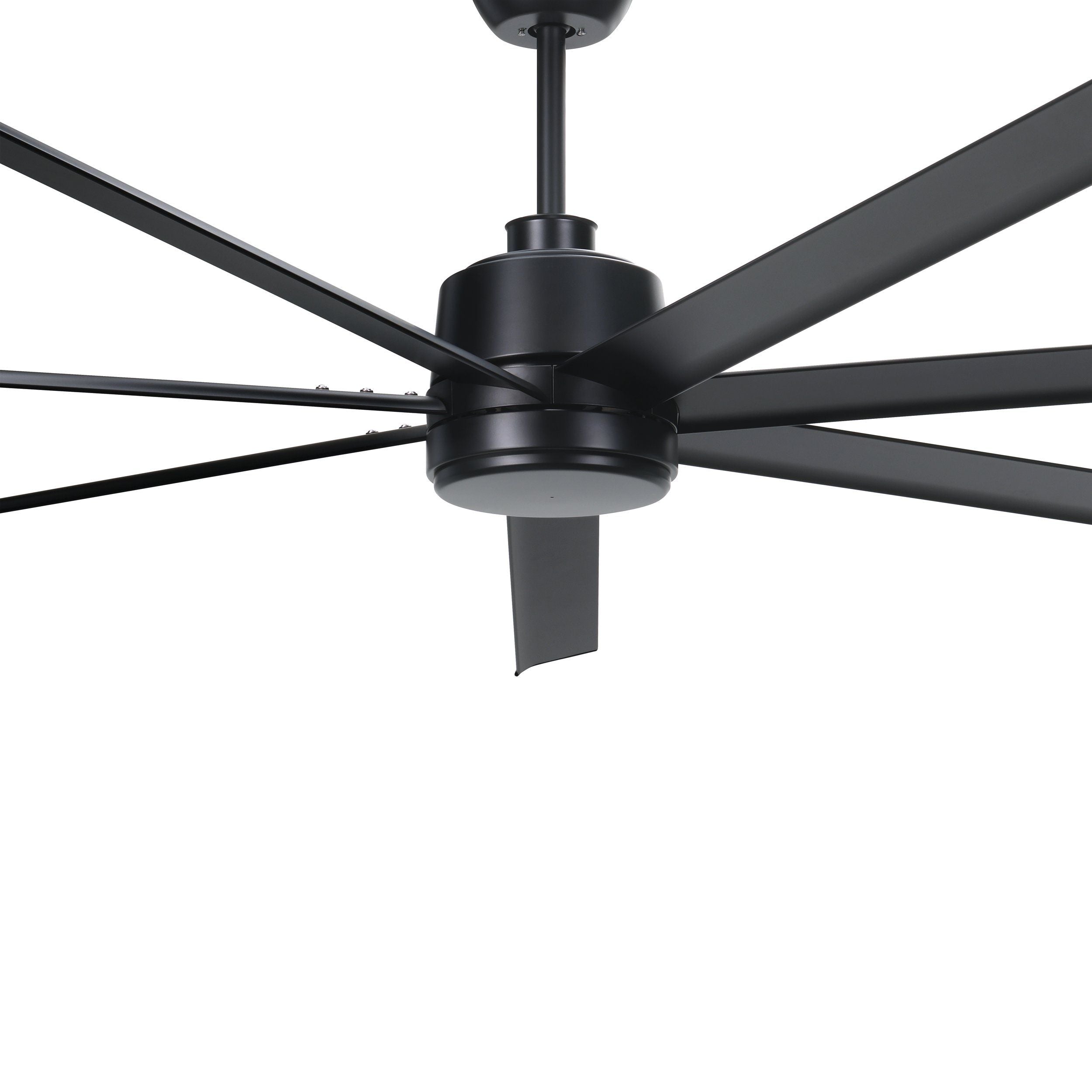 Tourbillion DC Ceiling Fan 100" Aluminium Matte Black Blade - 20618602