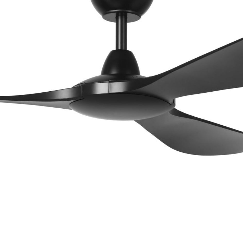 KURRAWA DC Ceiling Fan 72 '' Black Blade - 20618902