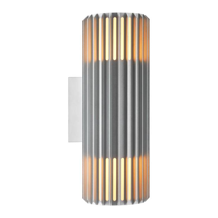 Aludra Aluminium Up & Down Wall Light Aluminium - 2418121010