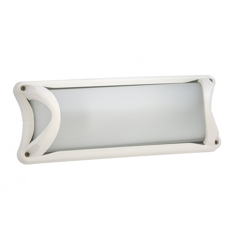 Buy Exterior Wall Lights Australia Fiorentino Lighting - EGO 1 Light Wall Light White