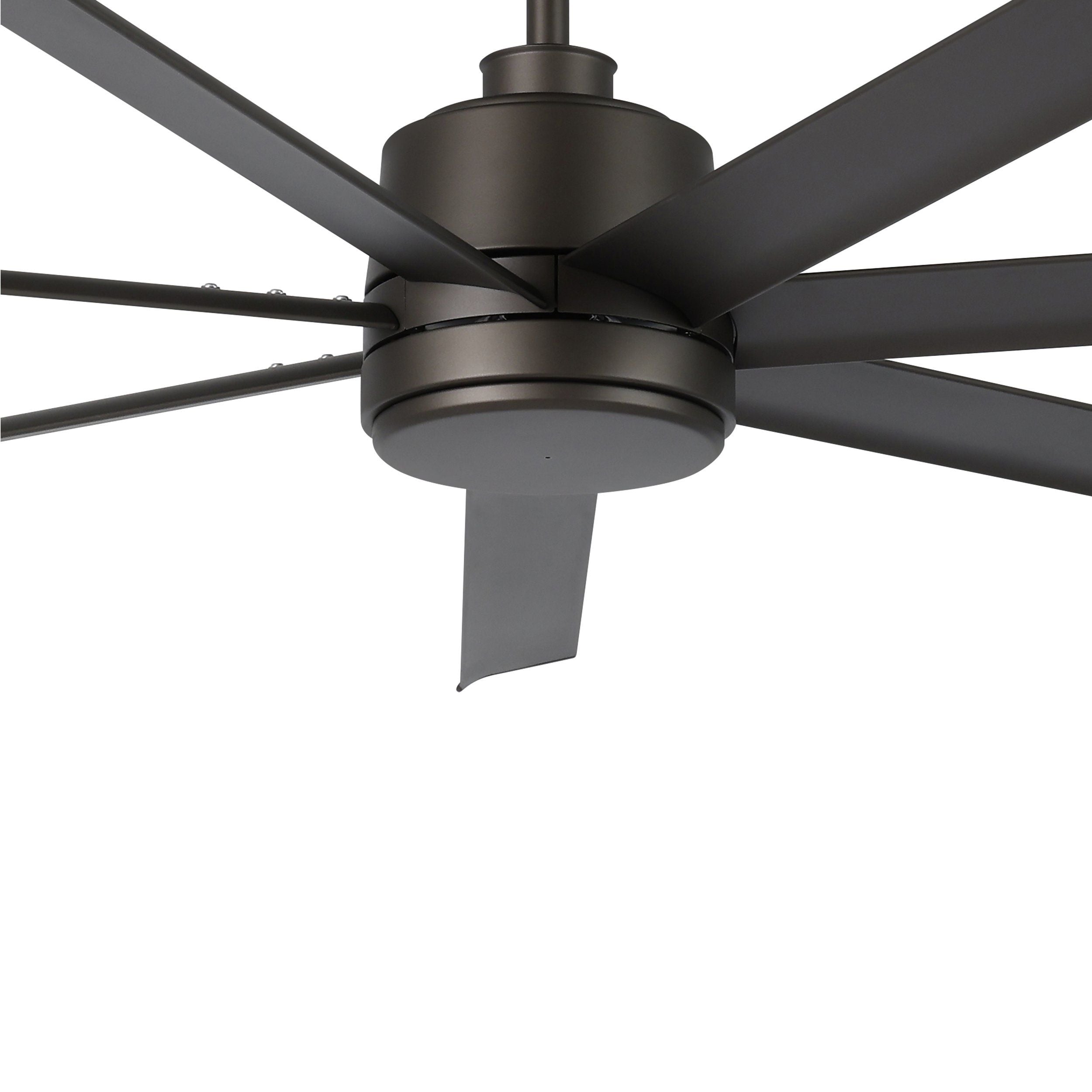 Tourbillion Pro DC Ceiling Fan 80" Oil Rubbed Bronze Blade With Remote - 20779519
