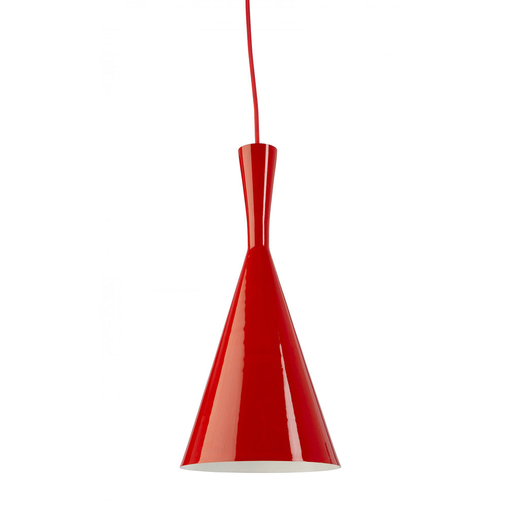 Buy Pendant Lights Australia Fiorentino Lighting - NEZIA 1 Light Pendant Red