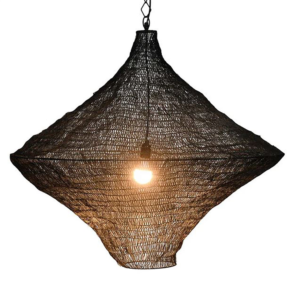 Buy Pendant Lights Australia Metropolitan Pendant Light H850mm Black Aluminium - ELMA15858