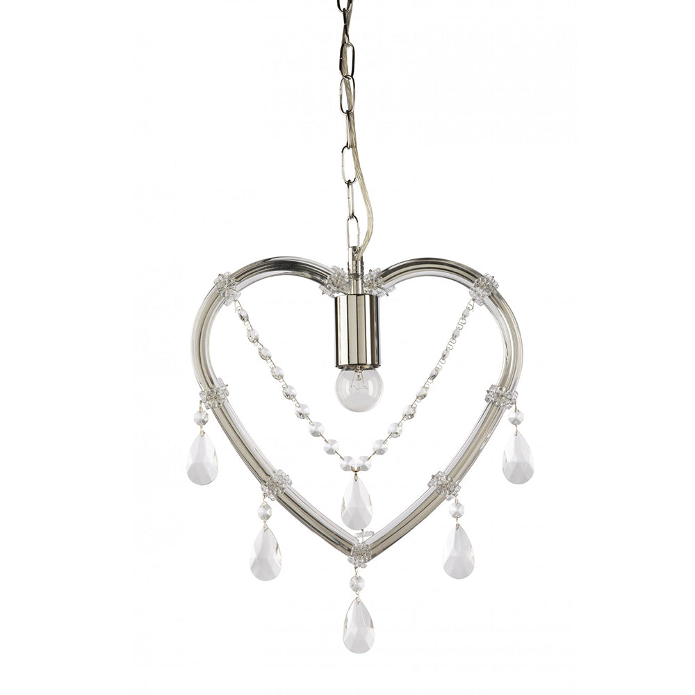 Buy Pendant Lights Australia Fiorentino Lighting - CUORE 1 Light Pendant Chrome