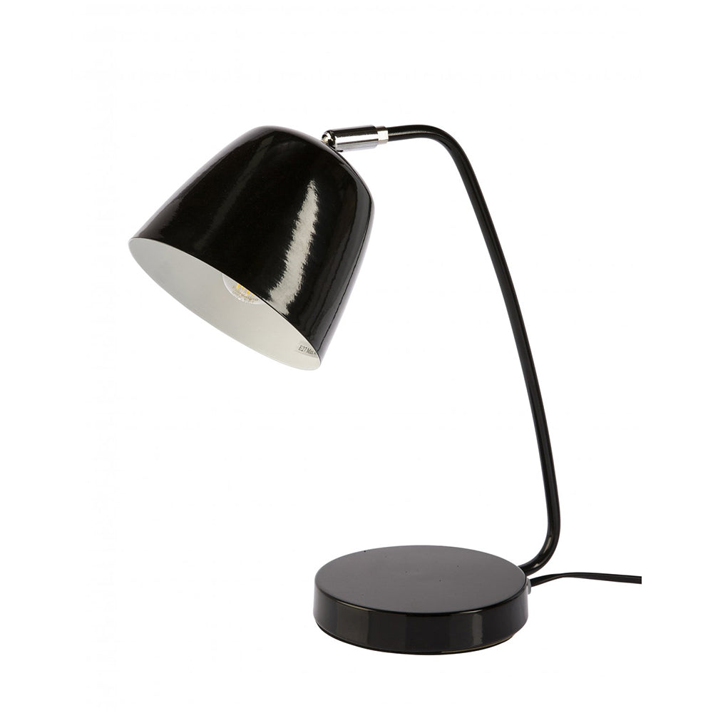 Fiorentino Lighting - RONDA 1 Light Table Lamp Black