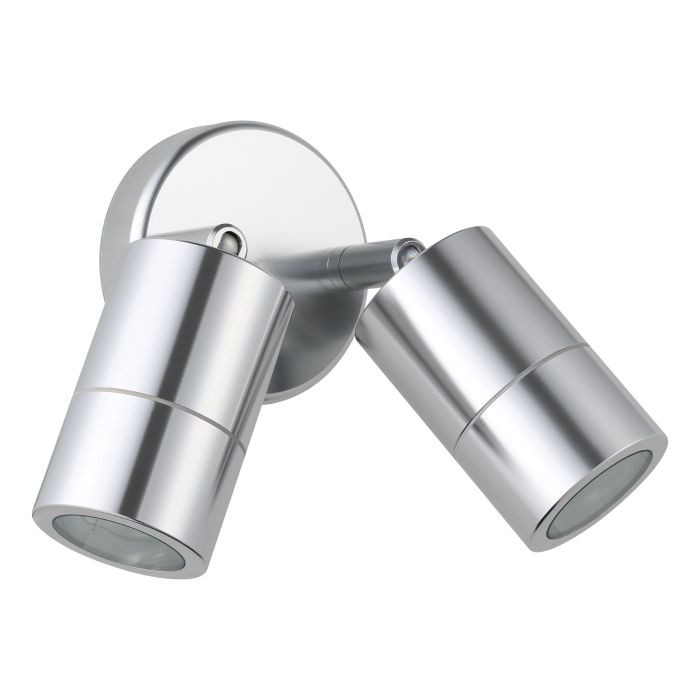 Fremantle Double Light LED Adjustable Light 5W 3CCT Titanium & Clear - 206148