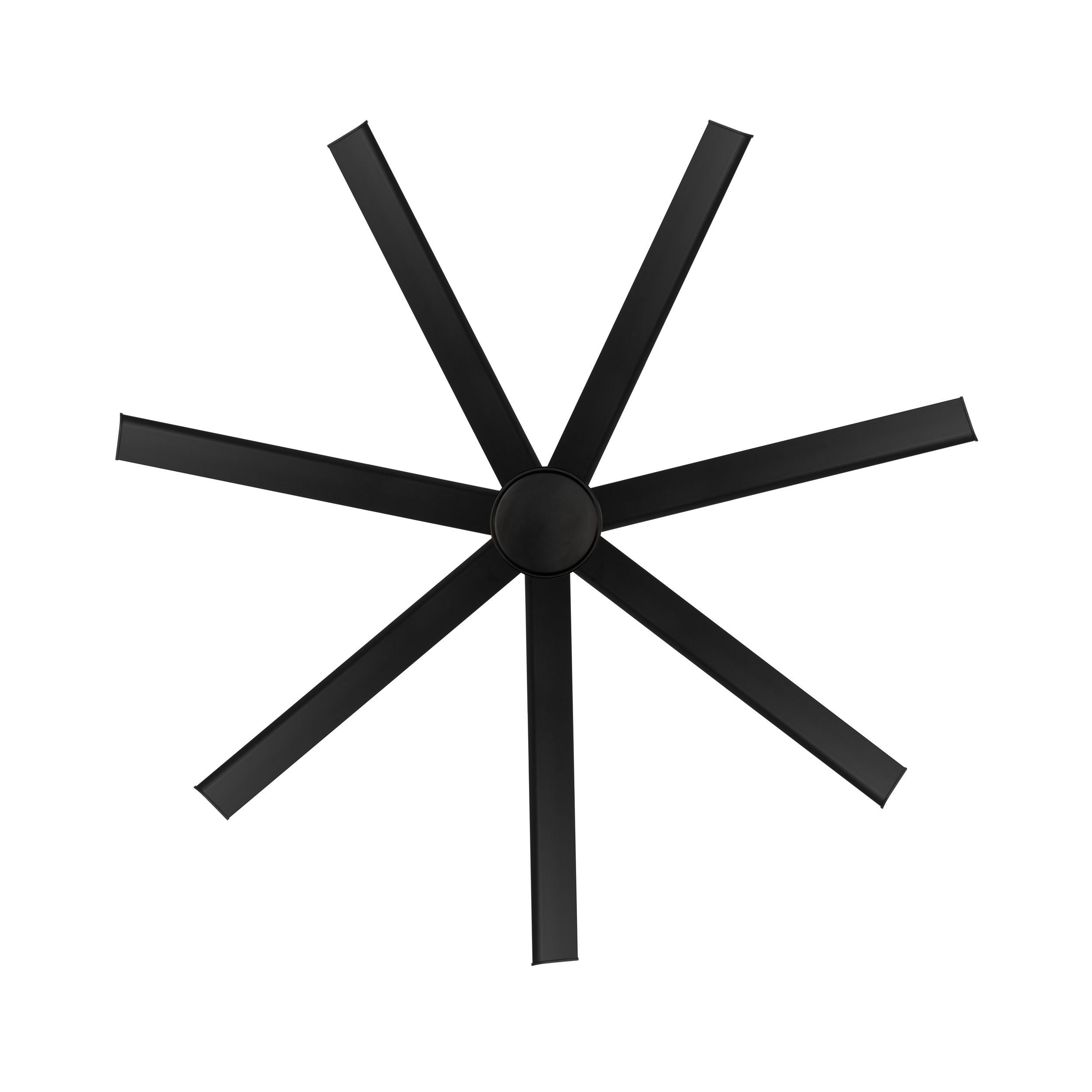 Tourbillion Pro DC Ceiling Fan 80" Matt Black Blade With Remote - 20779502