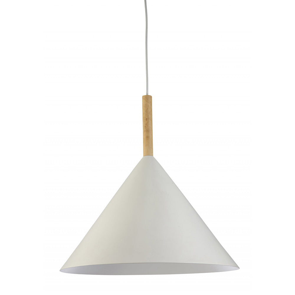 Buy Pendant Lights Australia Fiorentino Lighting - CERVARO 1 Light Pendant White