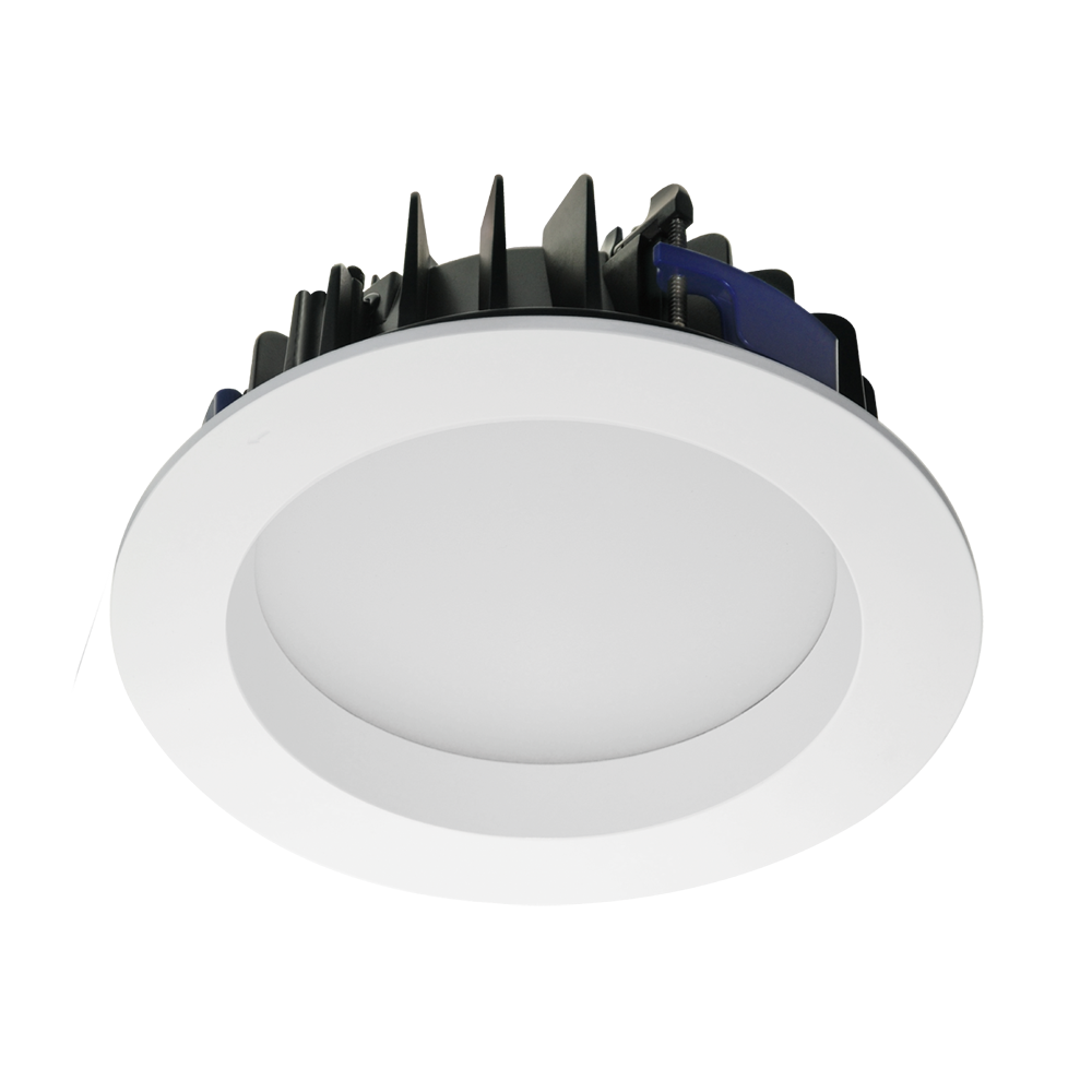 Buy Recessed LED Downlights Australia Vector Recessed LED Downlight 11W W230mm White Metal 4000K - 173224