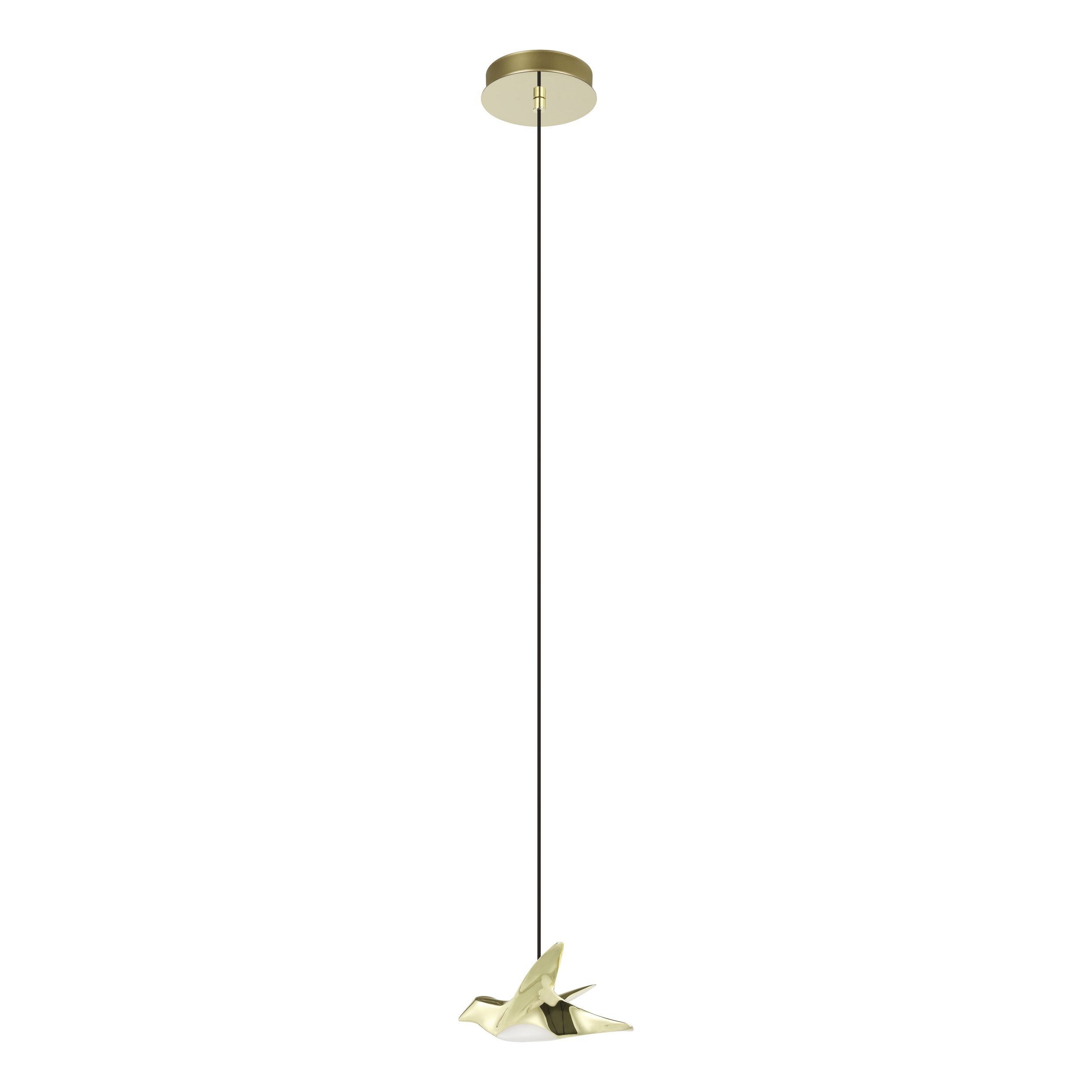 Paratebueno Pendant Light Black & Brass - 207164