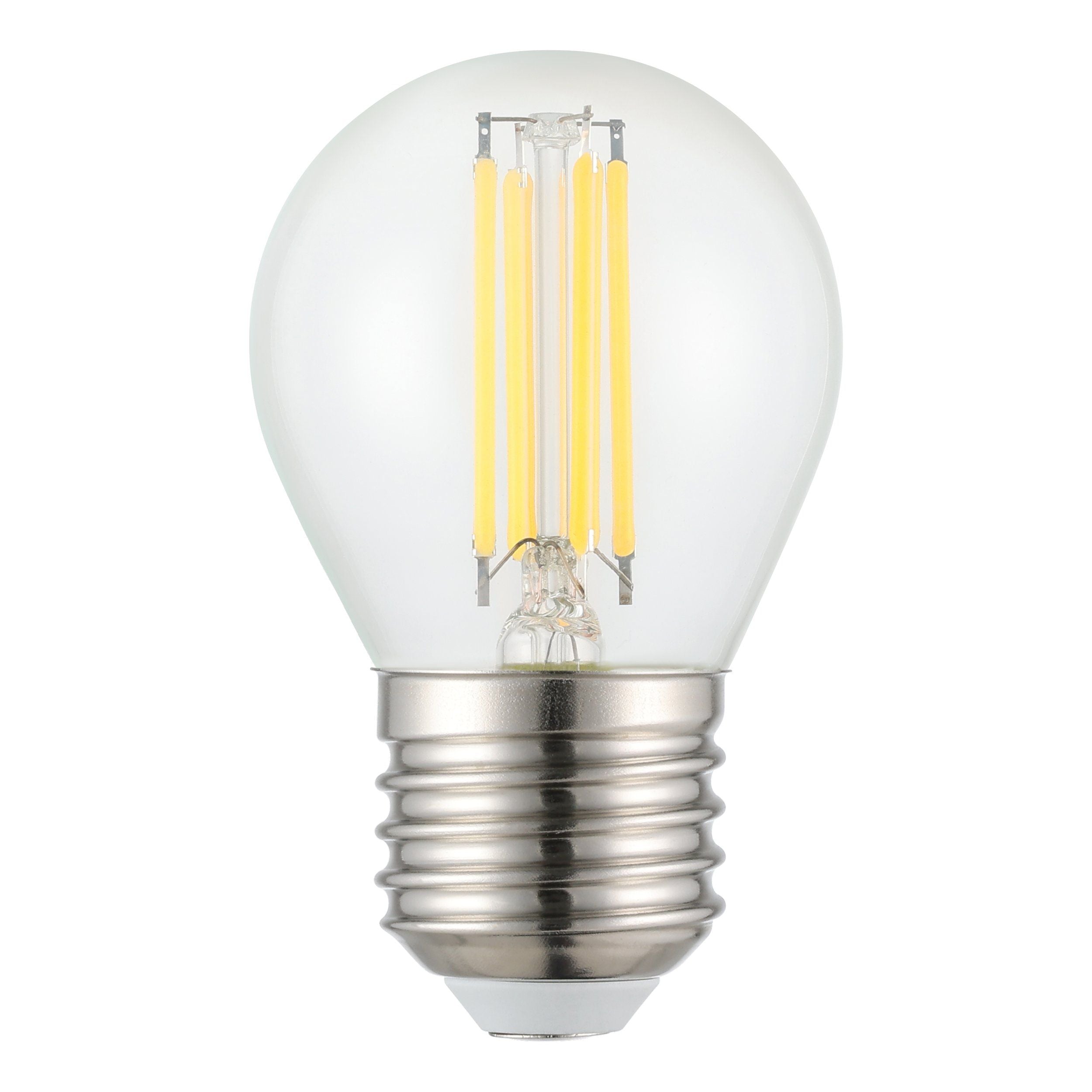 Filament Fancy Round Clear LED 4W E27 Dimmable 3000K - 206453