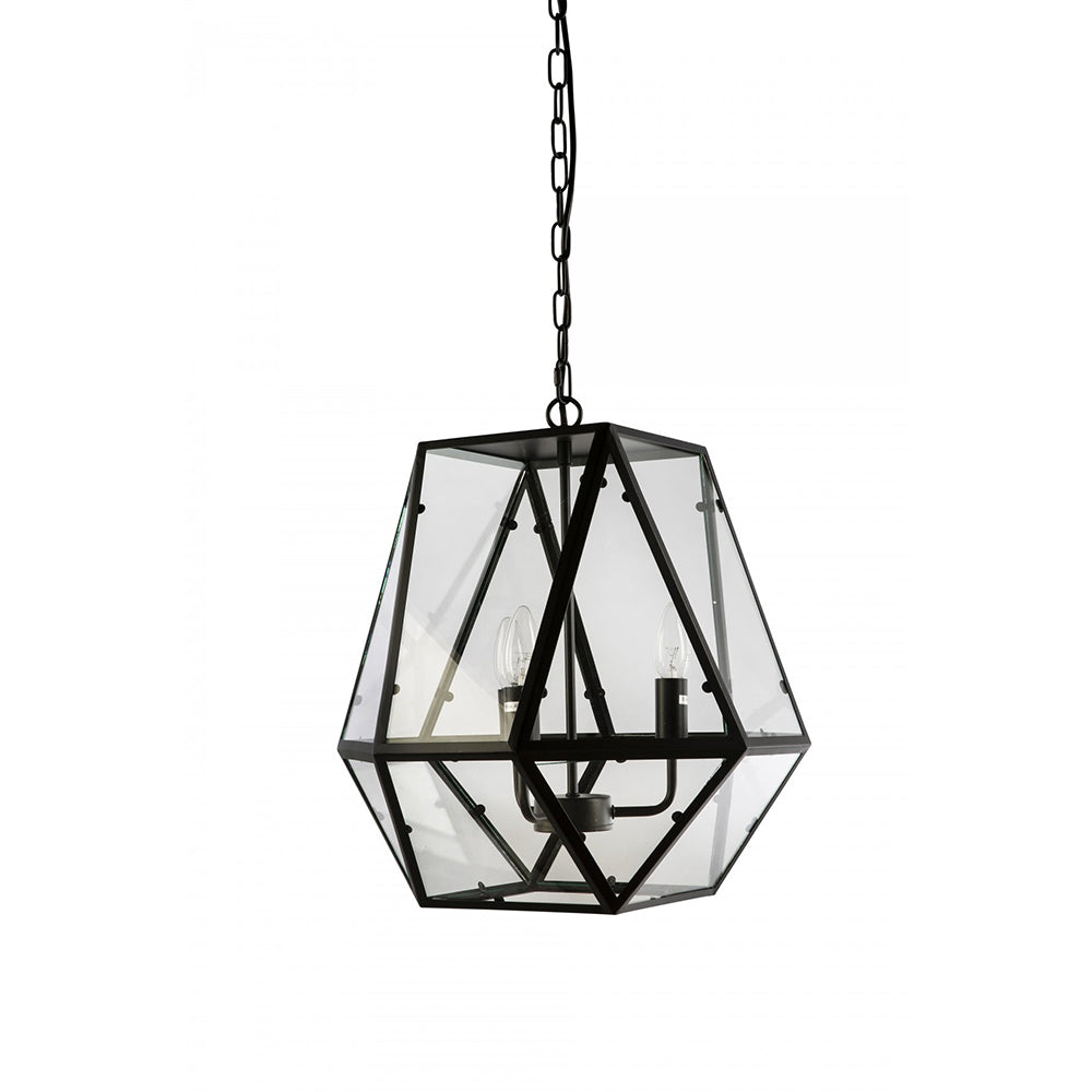 Buy Pendant Lights Australia Fiorentino Lighting - PAULINE 3 Light Pendant Black