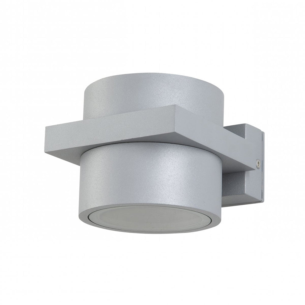 Buy Exterior Wall Lights Australia Fiorentino Lighting - ASTI 1 Light Wall Light Silver