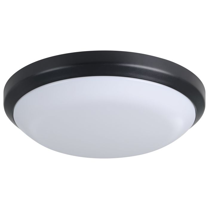 Aruba Ceiling Fan Tri Color LED Light Kit Only Matt Black & Milky - 20663602