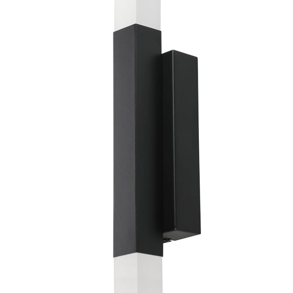 Buy Up / Down Wall Lights Australia Alcudia Up / Down Wall 2 Lights Black Aluminium / Plastic 3000K - 900617N