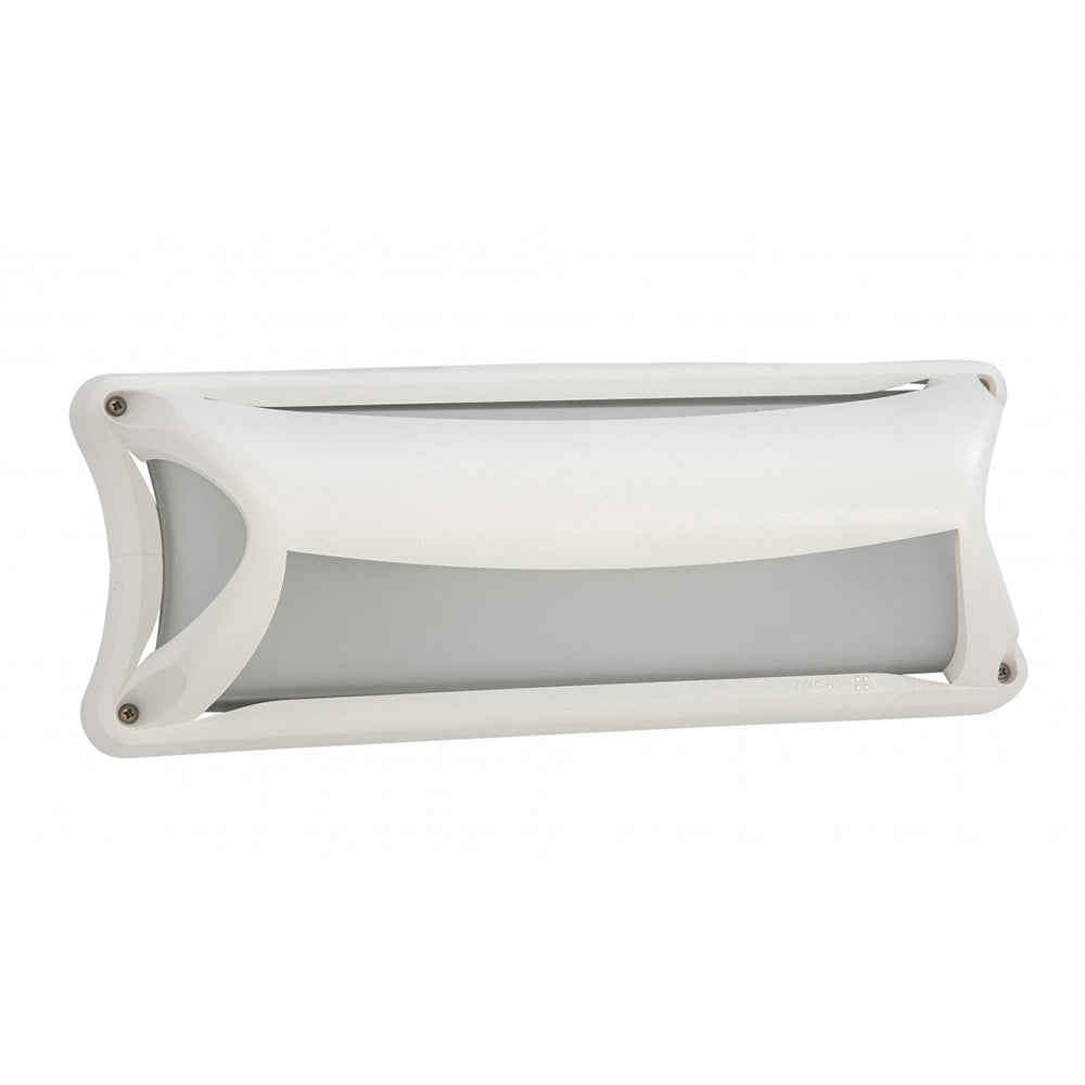 Buy Exterior Wall Lights Australia Fiorentino Lighting - EGO 1 Light Eyelid Wall Light White