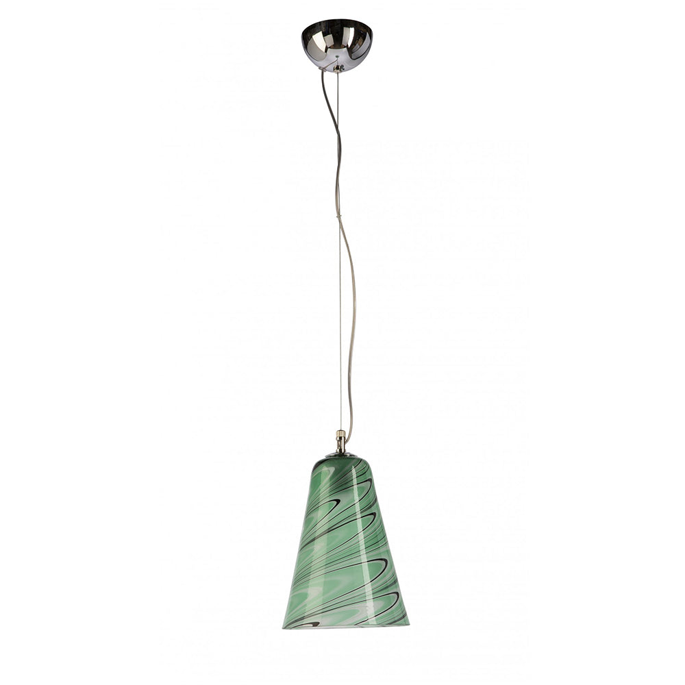 Buy Pendant Lights Australia Fiorentino Lighting - ONDA 1 Light Pendant Green