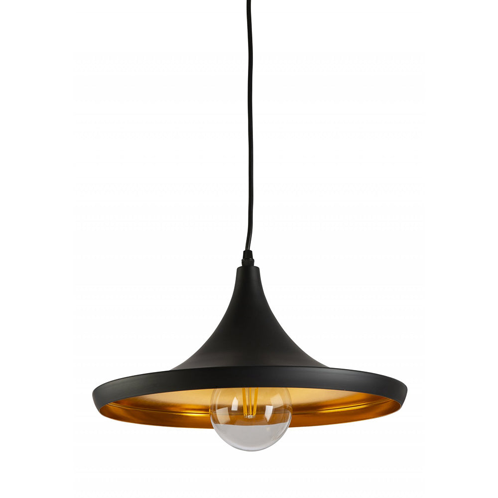 Buy Pendant Lights Australia Fiorentino Lighting - QUATTRO 1 Light Pendant Black