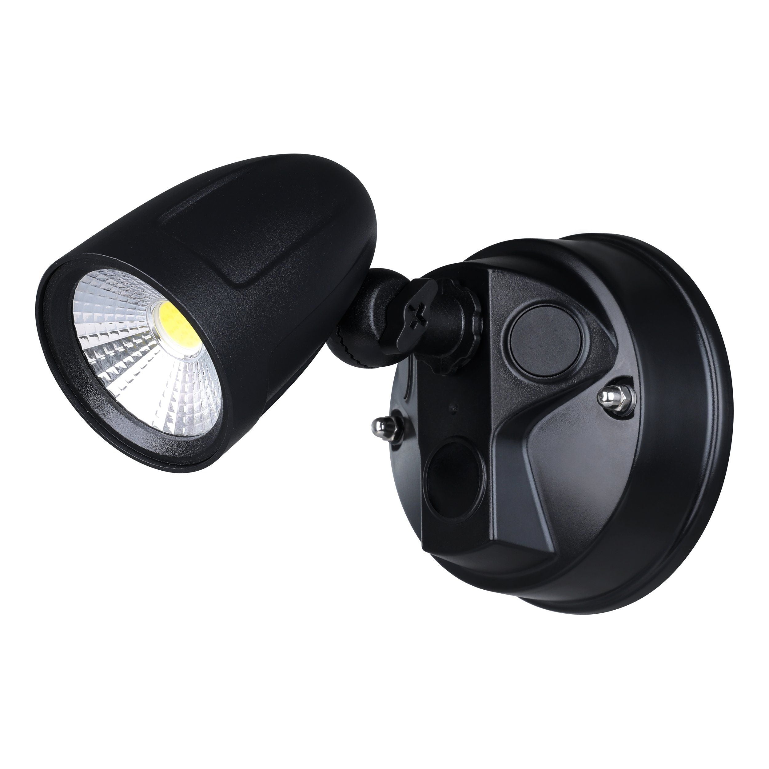 Chopper II LED Security Wall Light 15W Tri Colour Black - 206533
