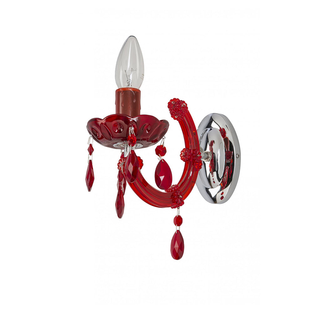 Fiorentino Lighting - C-MAR 1 Light Wall Light Red