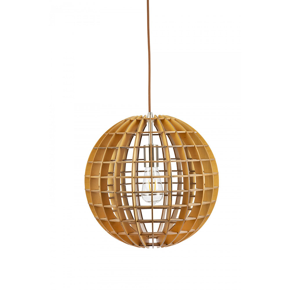 Buy Pendant Lights Australia Fiorentino Lighting - RIBON 1 Light Pendant 600mm Wood